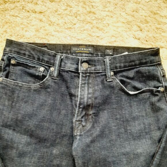 LUCKY BRAND Dark Blue Stretch 221 Straight Mens sz: 32/30 - Picture 3 of 7